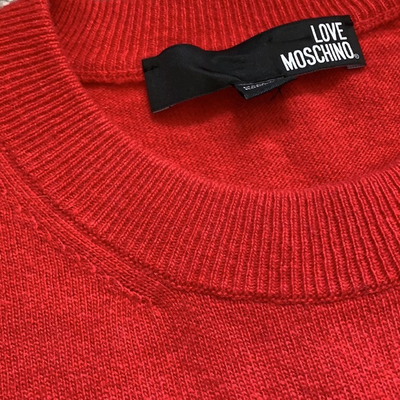 Love Moschino “Pretty in Love Moschino” sweater size M - Picture 7 of 10